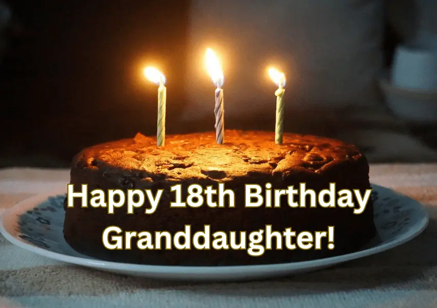 happy 18th birthday granddaughter