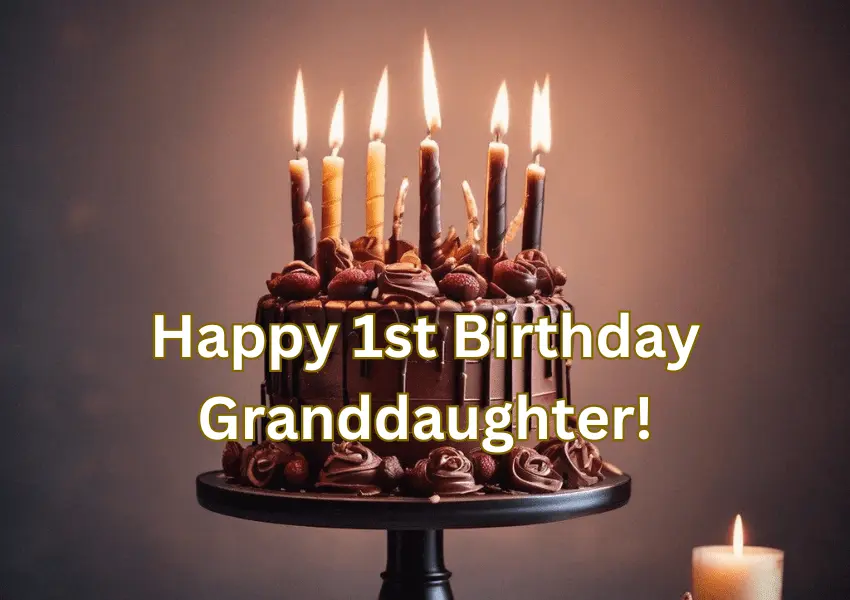 happy 1st birthday granddaughter