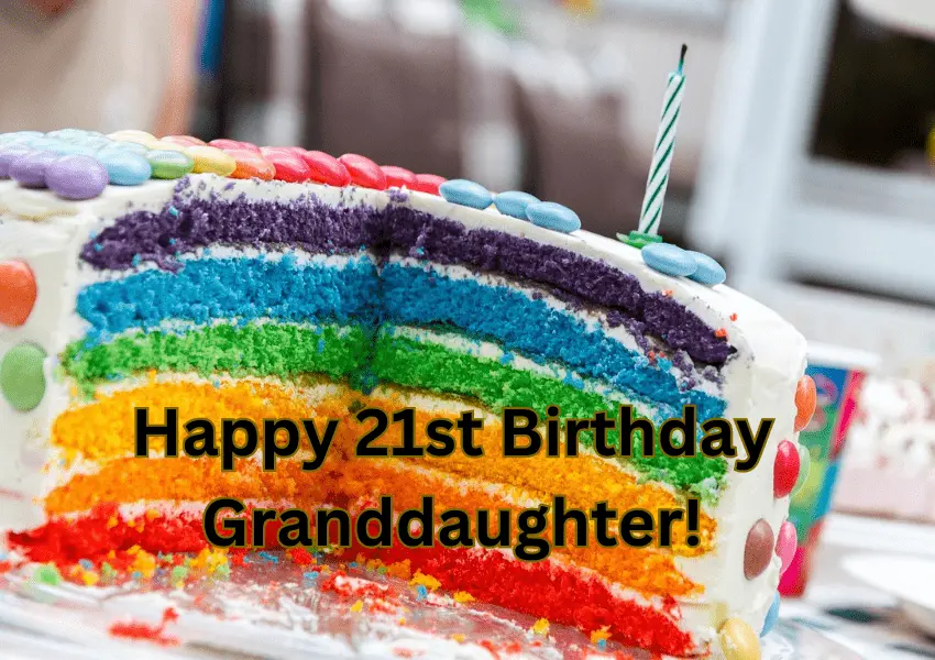 happy 21st birthday granddaughter